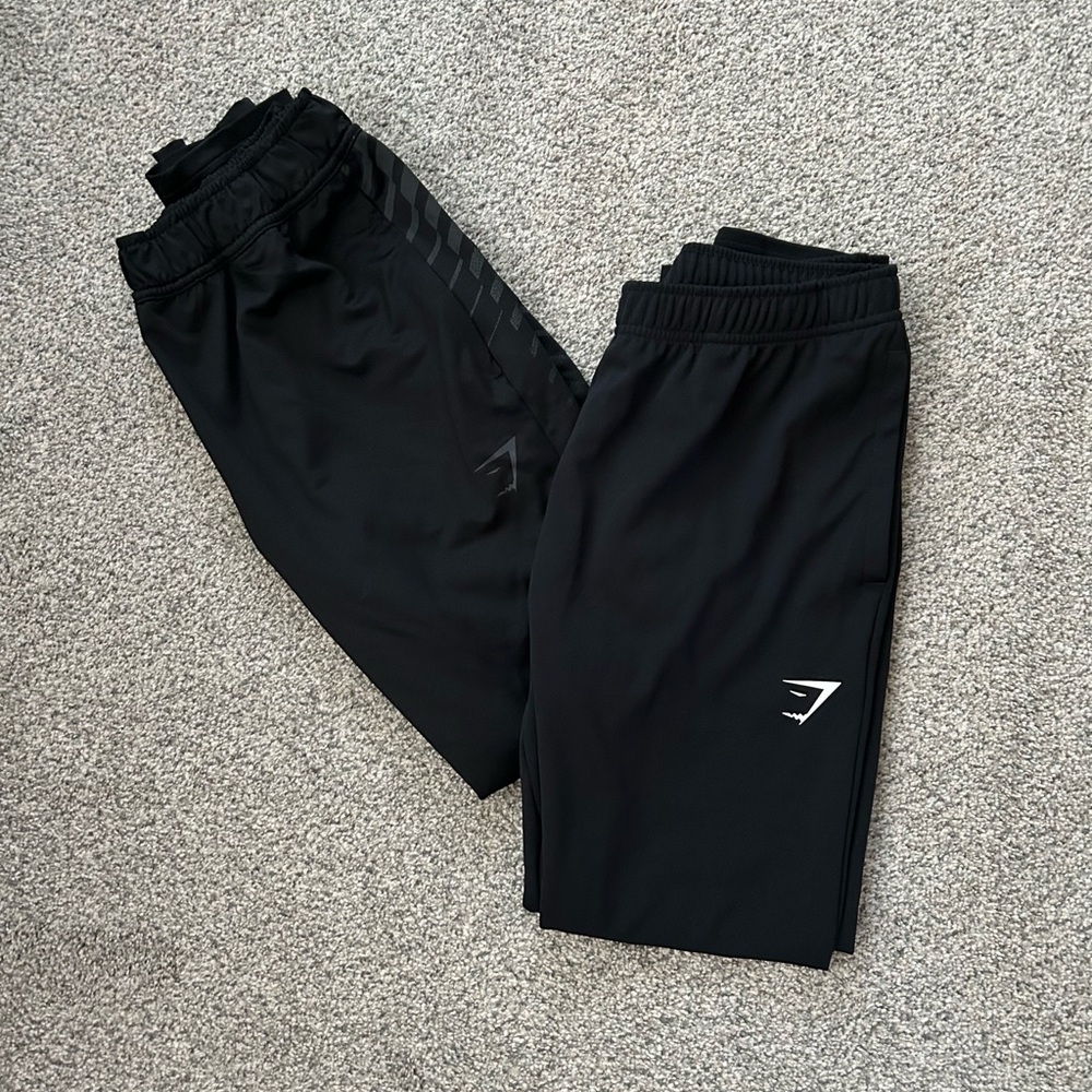 Black Gymshark Athletic Pants - Set Of 2